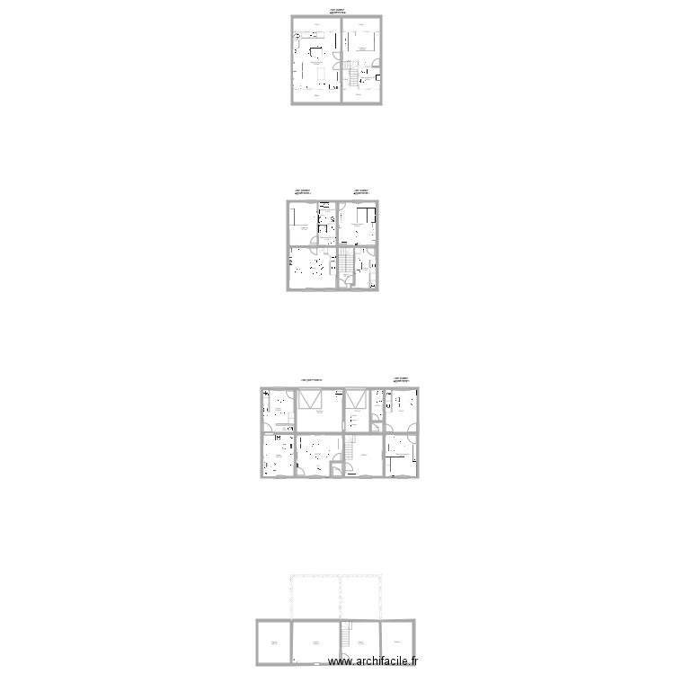 Vincent Heppignie elect. Plan de 33 pièces et 404 m2