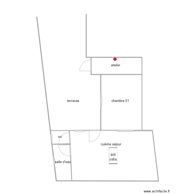 tiphaigne am. Plan de 0 pièce et 0 m2