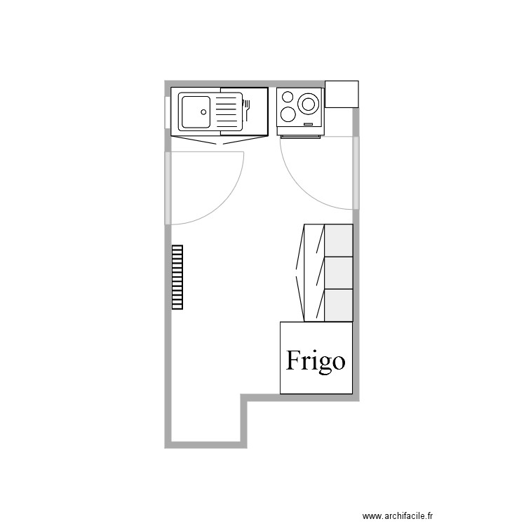 mercier 11 nov cuisine. Plan de 0 pièce et 0 m2