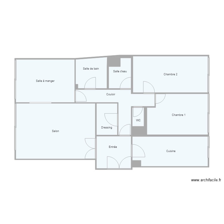 Dalia plan initial. Plan de 0 pièce et 0 m2