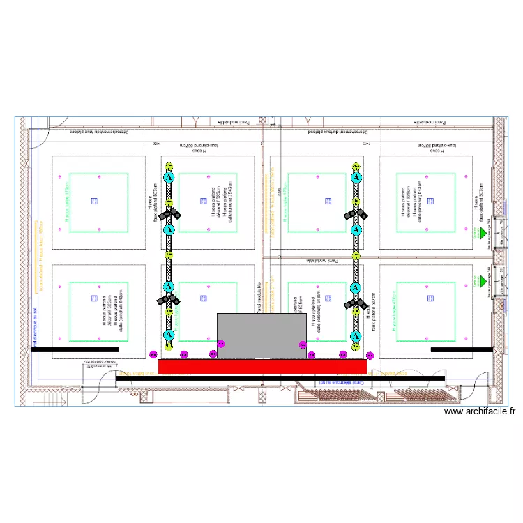 implantation Vitalis Inter. Plan de 
