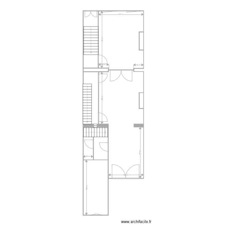 unia. Plan de 0 pièce et 0 m2