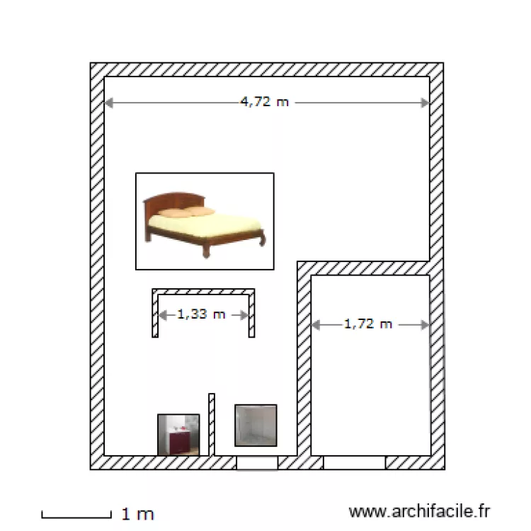 Frachet. Plan de 