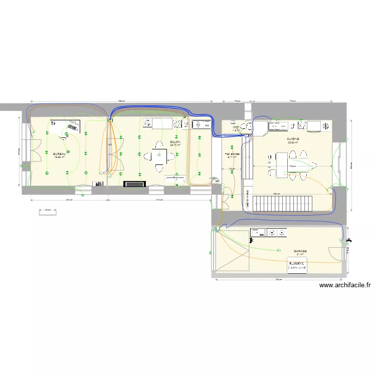 Bourg 19 SANS R1B R2 cuisine provisoire#7. Plan de Bourg 19 SANS R1B R2 cuisine provisoire#7. Plan de