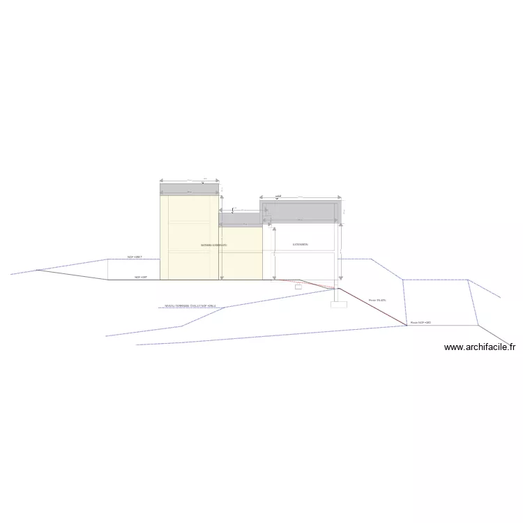 colombani plan paysager existant. Plan de colombani plan paysager existant. Plan de