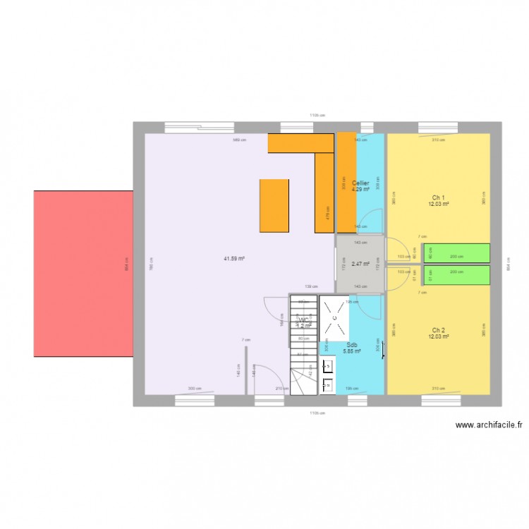 THOREL. Plan de 0 pièce et 0 m2