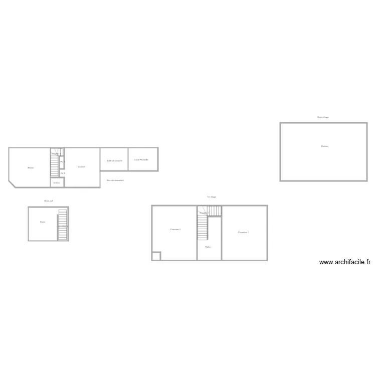 grivy lib&eacute;ration. Plan de 