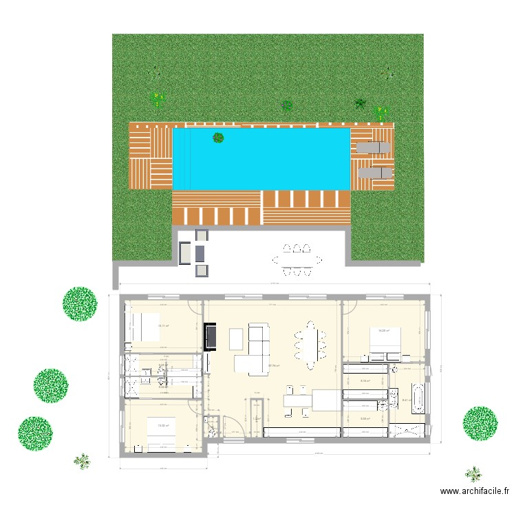 Projet Sotta der de der. Plan de 0 pièce et 0 m2