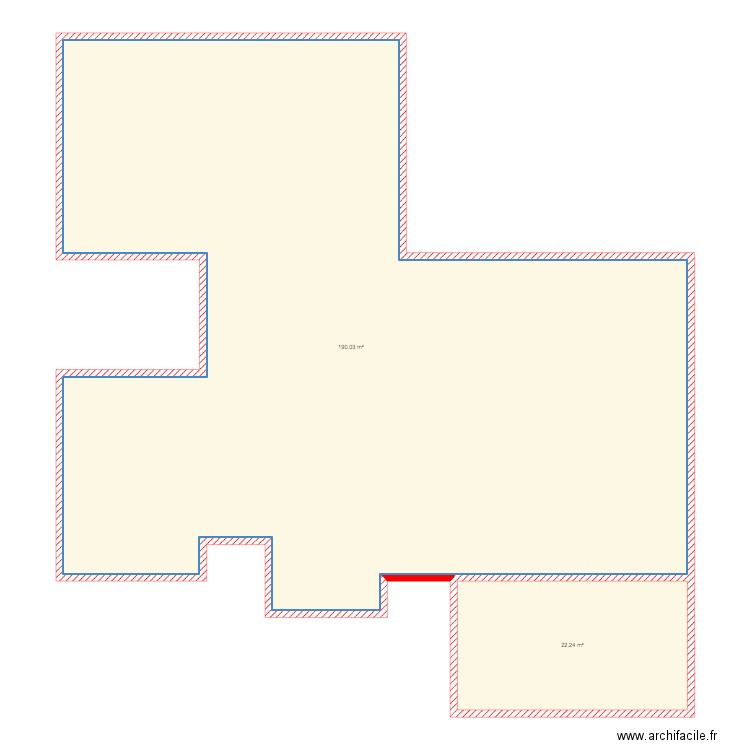 MACONNERIE RDC. Plan de 0 pièce et 0 m2