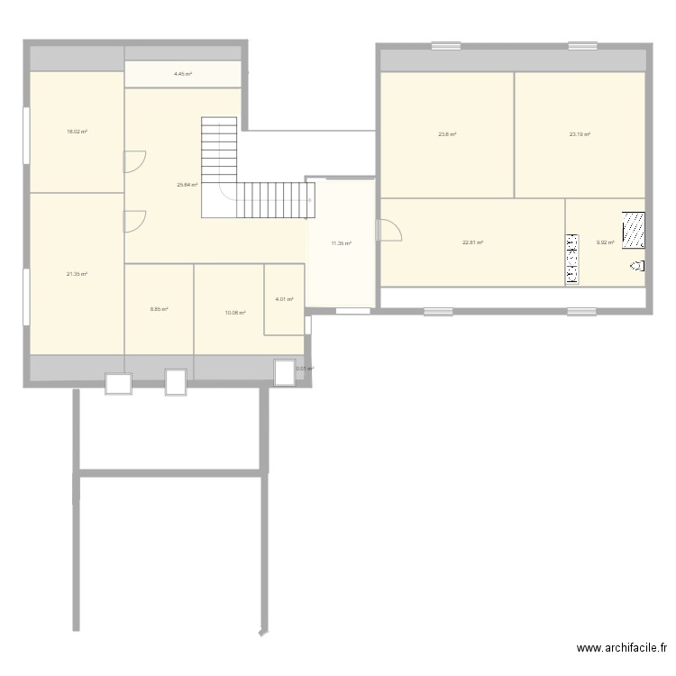 NLCH V1 etage V5  project. Plan de 0 pièce et 0 m2