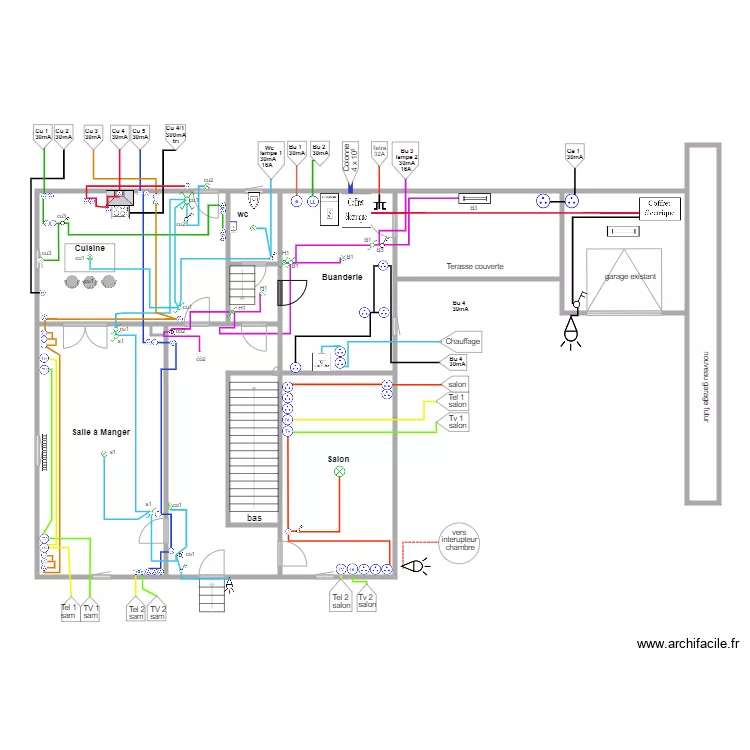 REZ corrig&eacute; sans cable  Guillaume. Plan de 