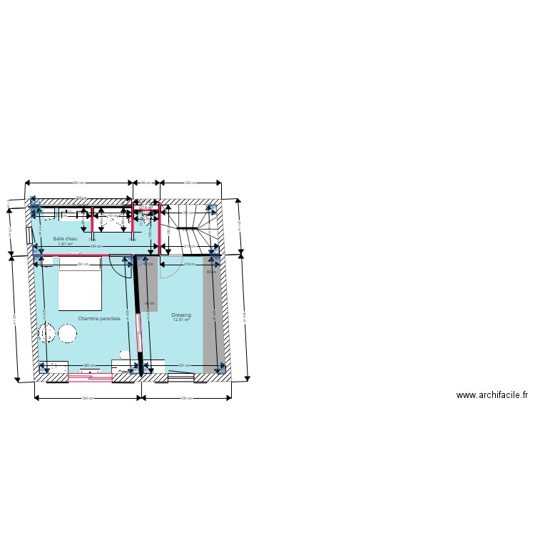 ODILE PROJET 2. Plan de 0 pièce et 0 m2
