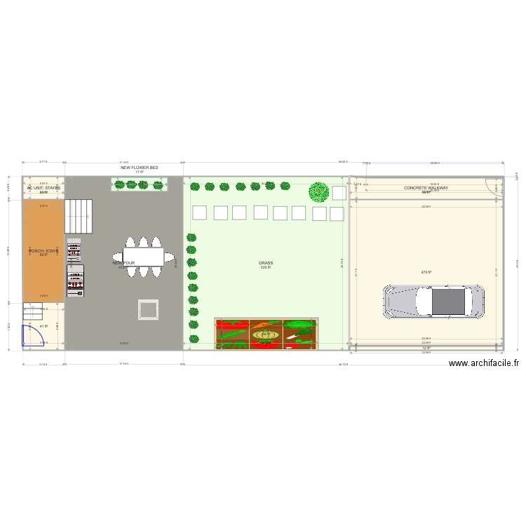 Backyard CARPORT IDEA 4. Plan de 0 pièce et 0 m2