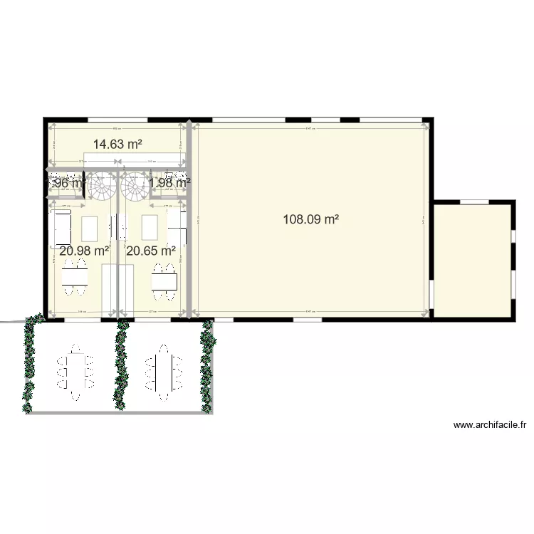 GITE galllician3. Plan de 