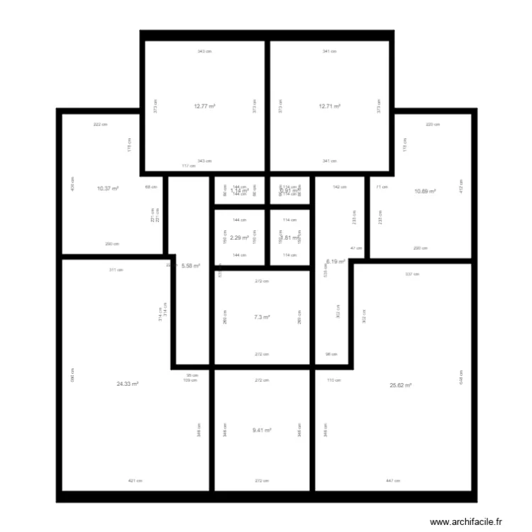 presbytere. Plan de presbytere. Plan de