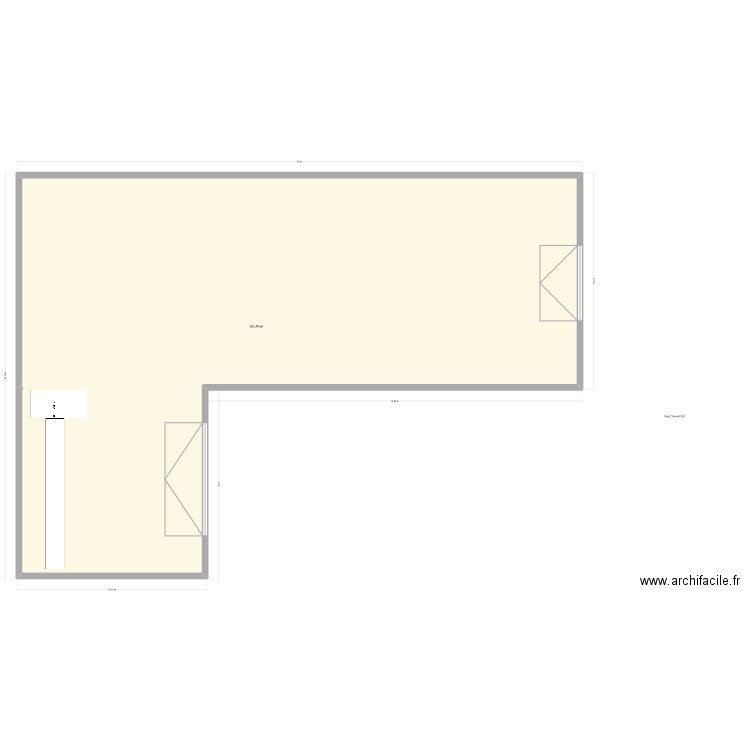 implantation usine faurie. Plan de 0 pièce et 0 m2