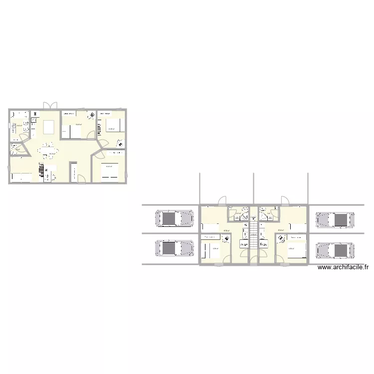 etage. Plan de etage. Plan de