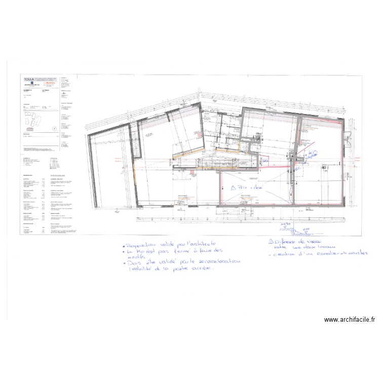 Toula 2. Plan de 4 pièces et 192 m2