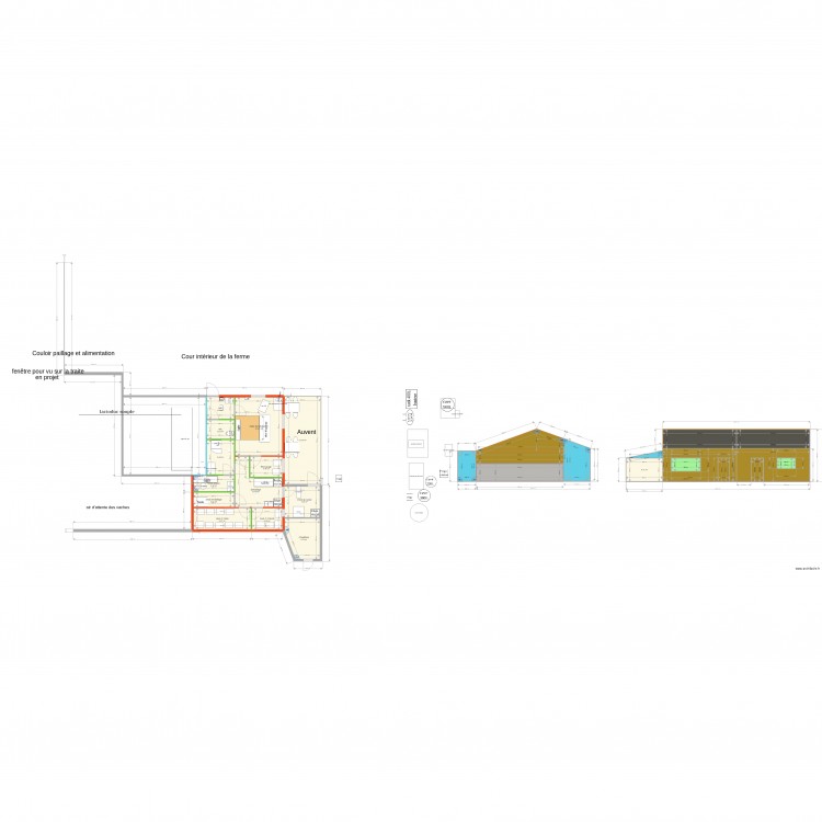 plan modifier permis. Plan de 0 pièce et 0 m2