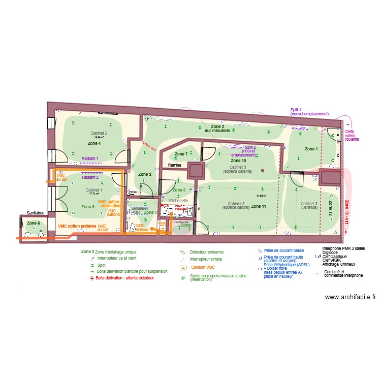 220404_elec-vmc. Plan de 12 pièces et 124 m2