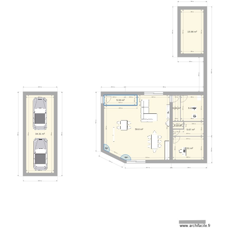 projet liré 14 mars bis. Plan de 0 pièce et 0 m2