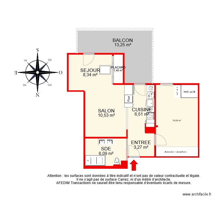 bi 7167 Suite modifs pour ci. Plan de 0 pièce et 0 m2