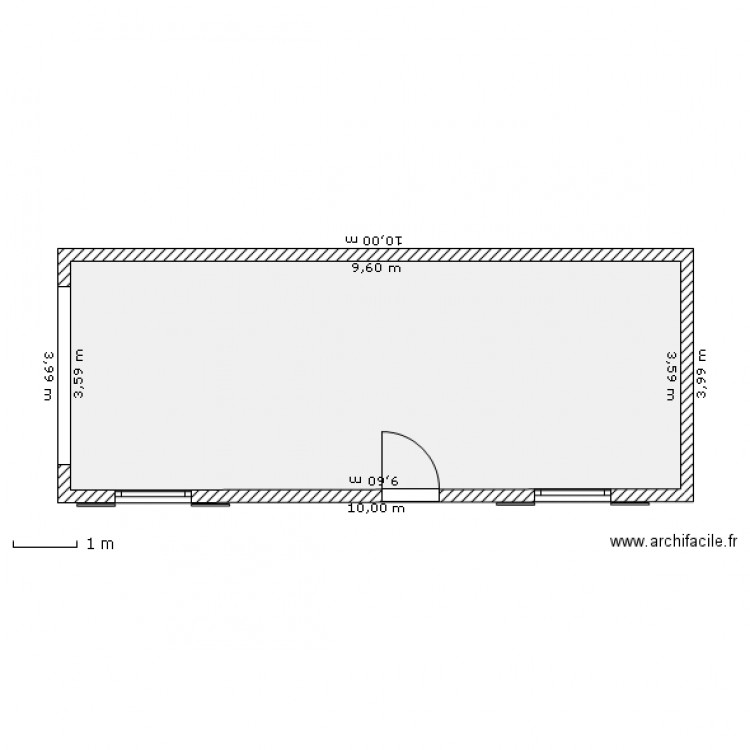 garage . Plan de 0 pièce et 0 m2