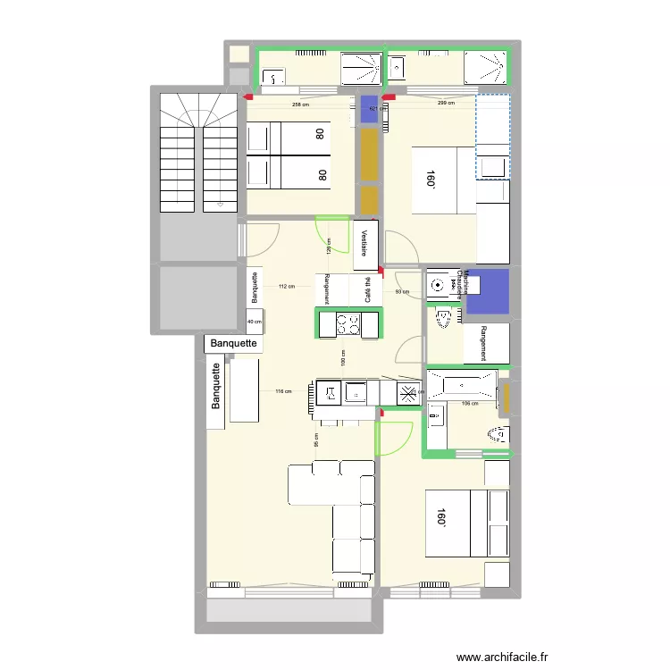Meerlaan id&eacute;e 6. Plan de 0 pièce et 0 m2