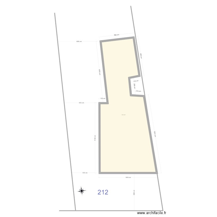 MAISON-ESTAIRES-AVANT. Plan de 1 pièce et 138 m2