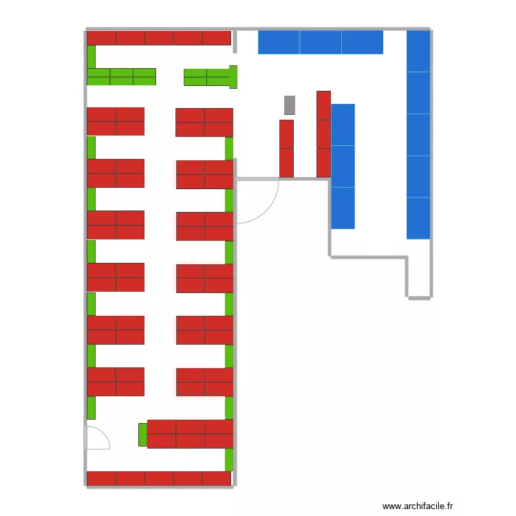91 Nationale Boulogne. Plan de 