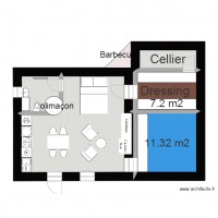 Dressing Piscine Cellier