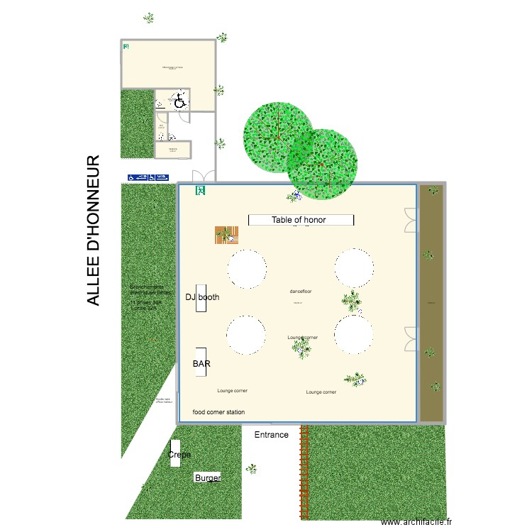 Afooma et Chukky V2. Plan de 0 pièce et 0 m2