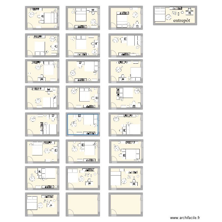 ma chambre 1. Plan de 0 pièce et 0 m2