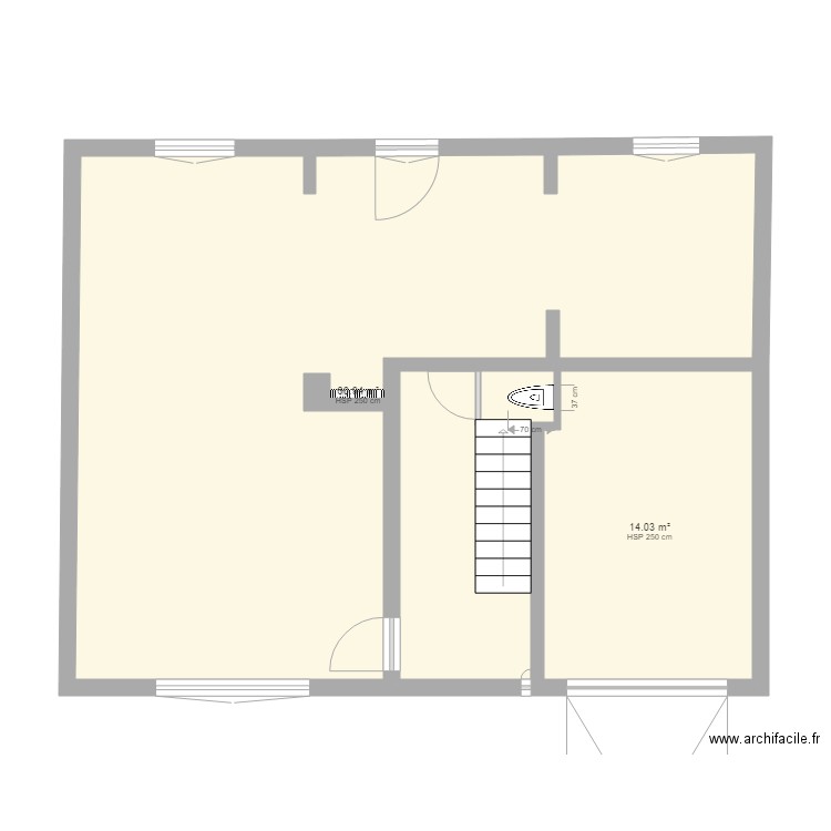 maison rothau 1 RDC. Plan de 0 pièce et 0 m2