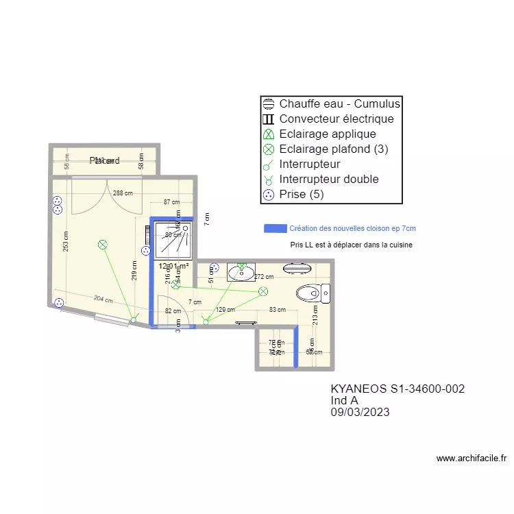 log A32 st louis . Plan de 
