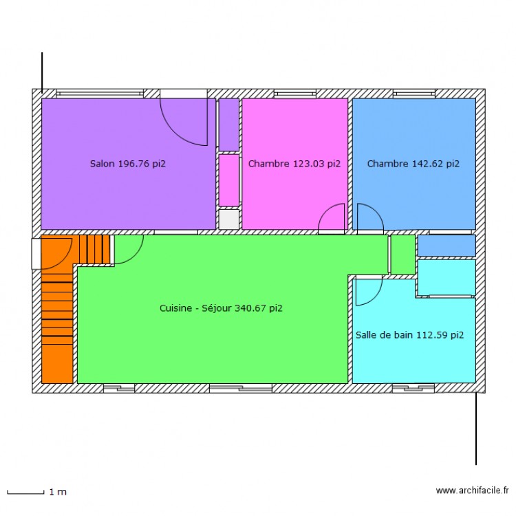 RdCh. Plan de 0 pièce et 0 m2