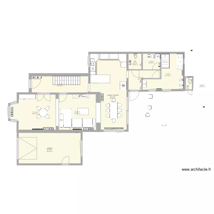 plan louise rez. Plan de 