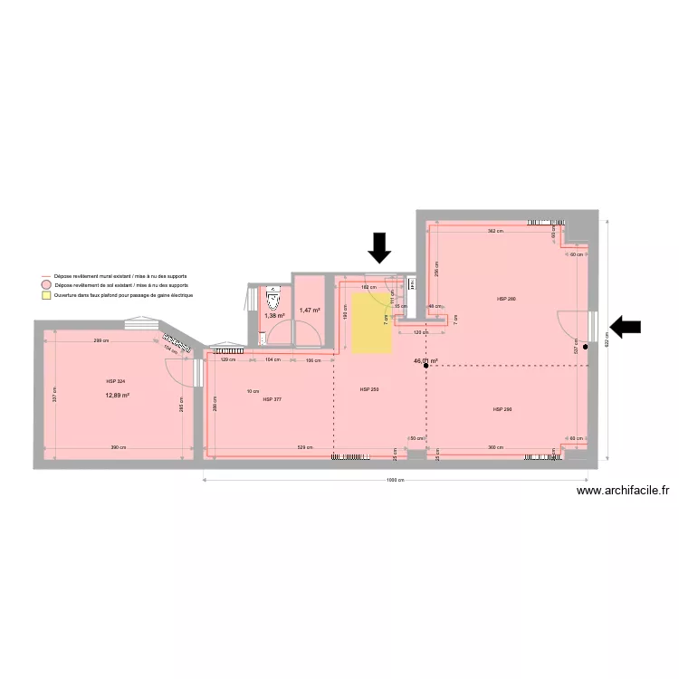 LIBRAIRIE PLAN DEMOLITION. Plan de 