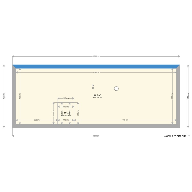 BARRACHIN EXISTANT. Plan de 0 pièce et 0 m2