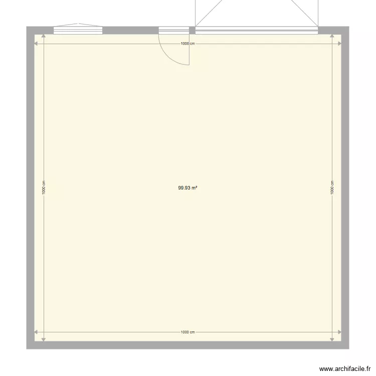 ZA La Praille . Plan de 