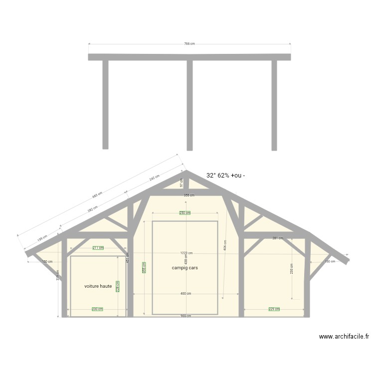 charpente loic. Plan de 0 pièce et 0 m2
