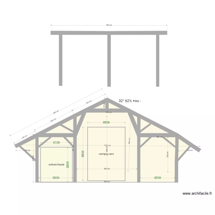 charpente loic. Plan de 