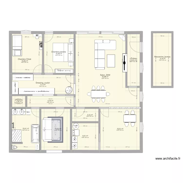 L'isle jourdain. Plan de L'isle jourdain. Plan de