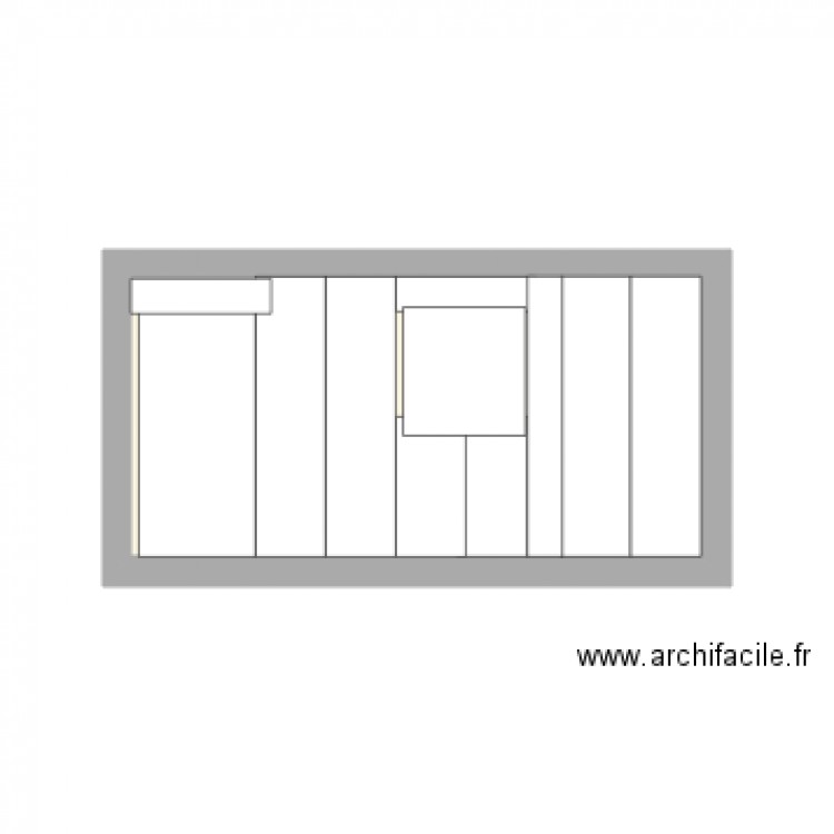 Aménagement buanderie. Plan de 1 pièce et 12 m2