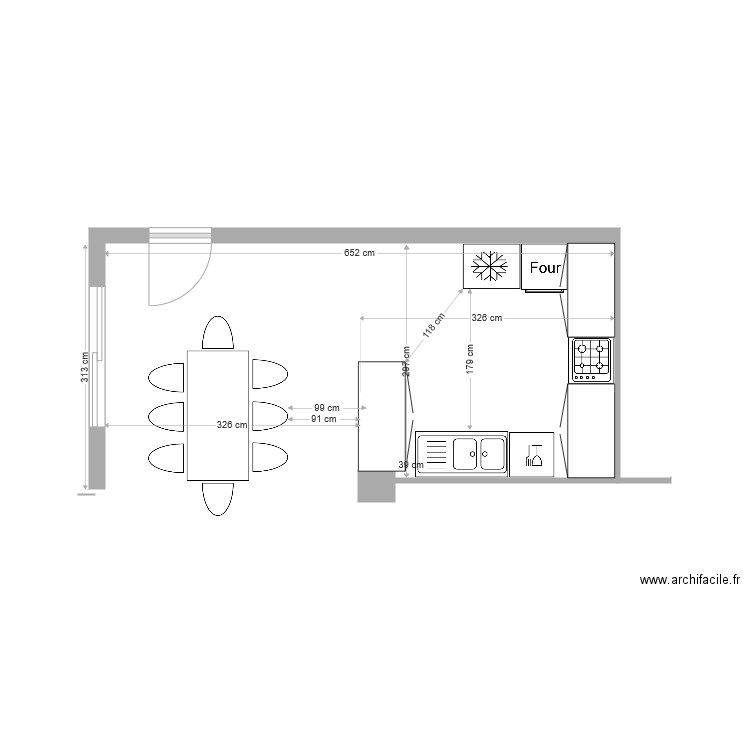 Laurus Cuisine 31. Plan de 0 pièce et 0 m2