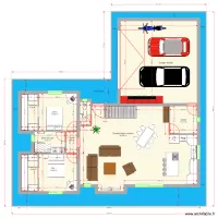 Plan avec Etage 142m2 Ter