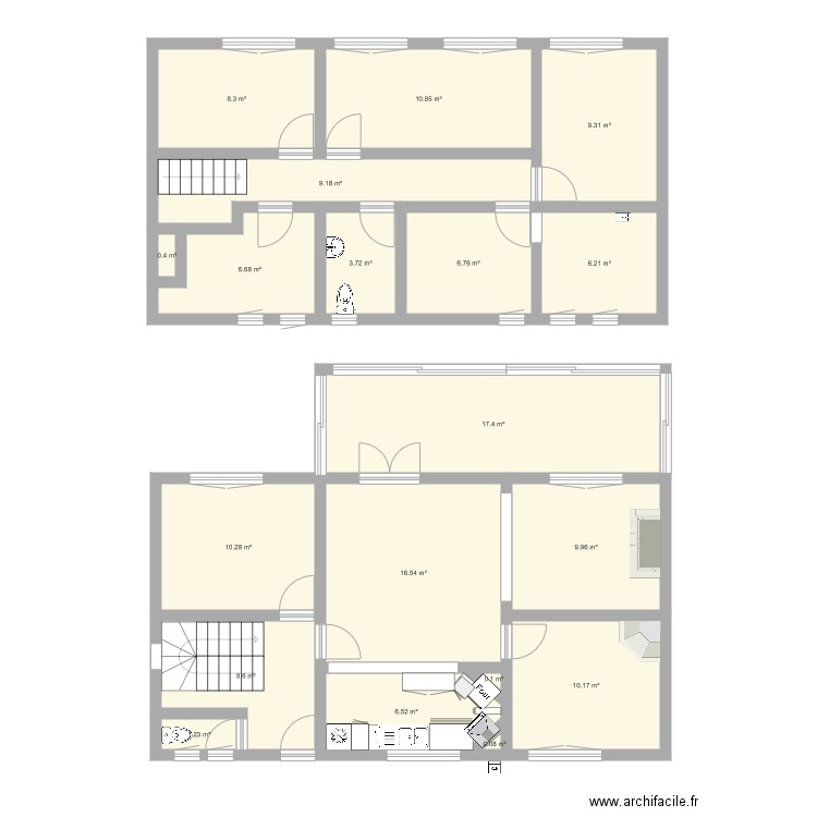 Projet Maison Renov. Plan de 0 pièce et 0 m2