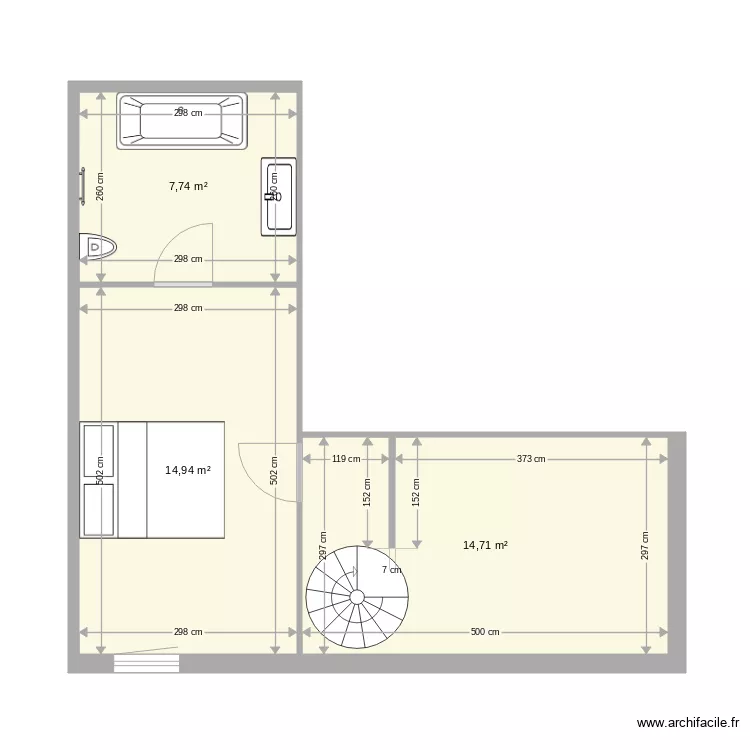 maison jeannette 4. Plan de 