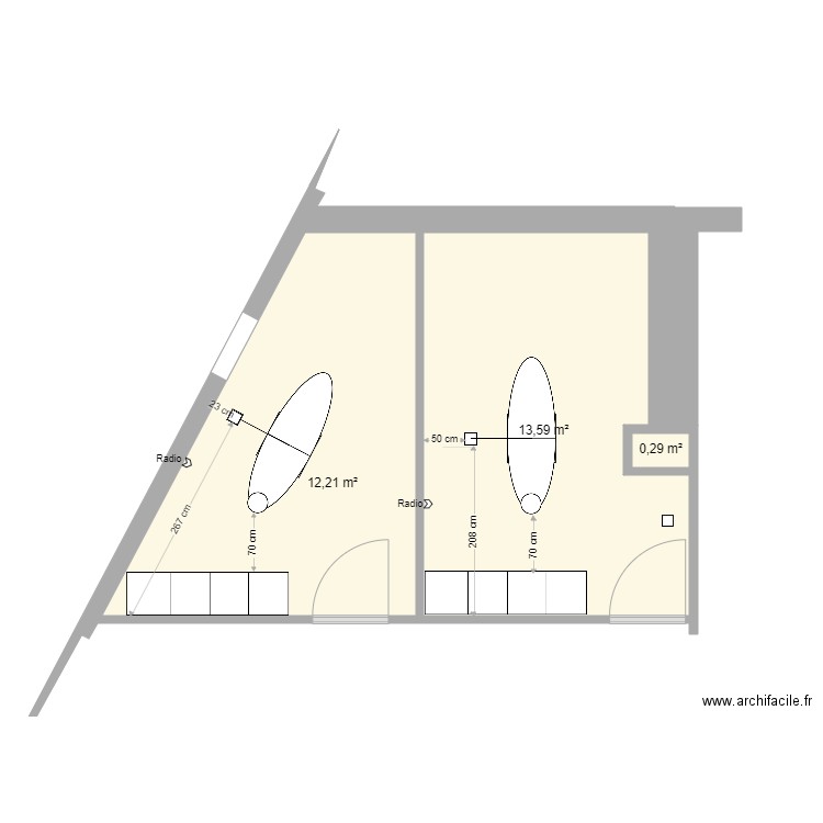 SO CLINIC 6 ET 7 MEUBLE. Plan de 0 pièce et 0 m2