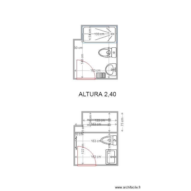 RICAROD SOTOCA BAÑO. Plan de 0 pièce et 0 m2